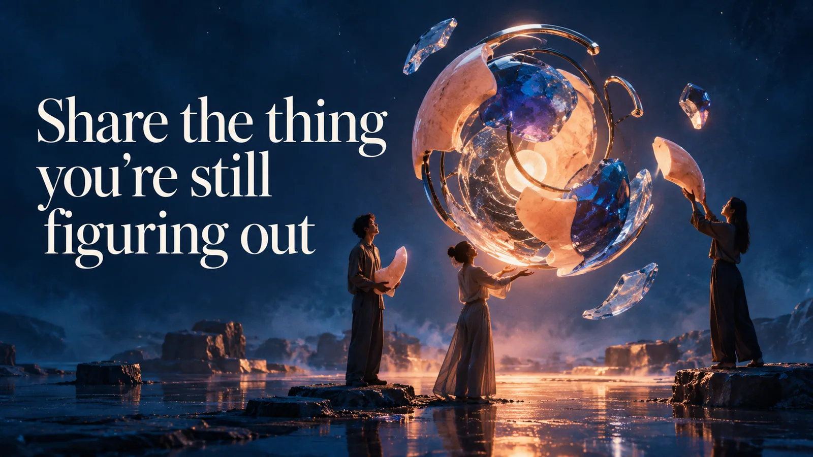 Share the thing you’re still figuring out