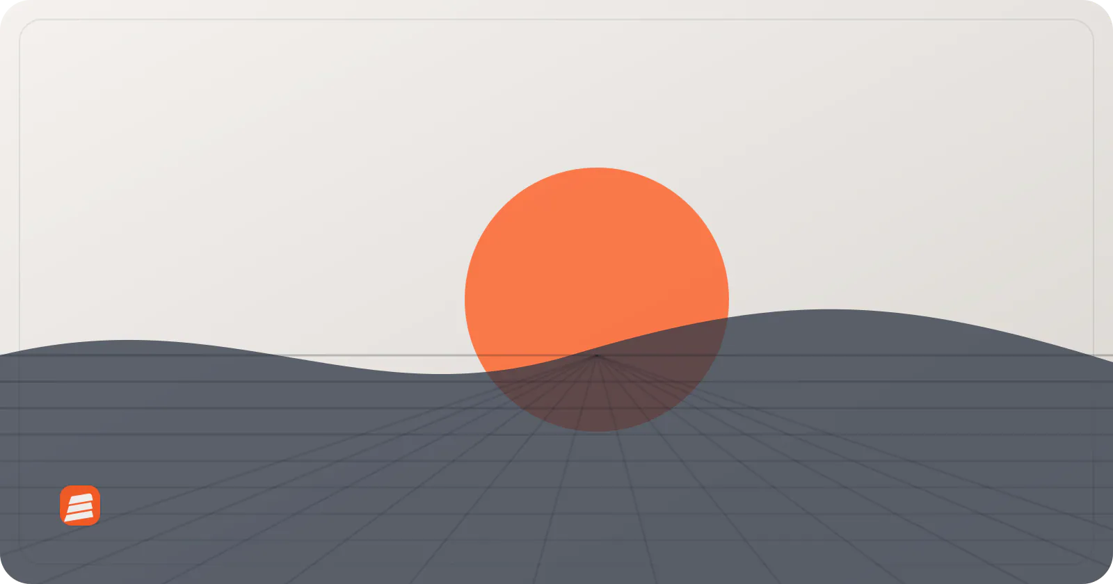 Abstract geometric cover for “How to Build a Founder Brand While Building Your SaaS in Public”.