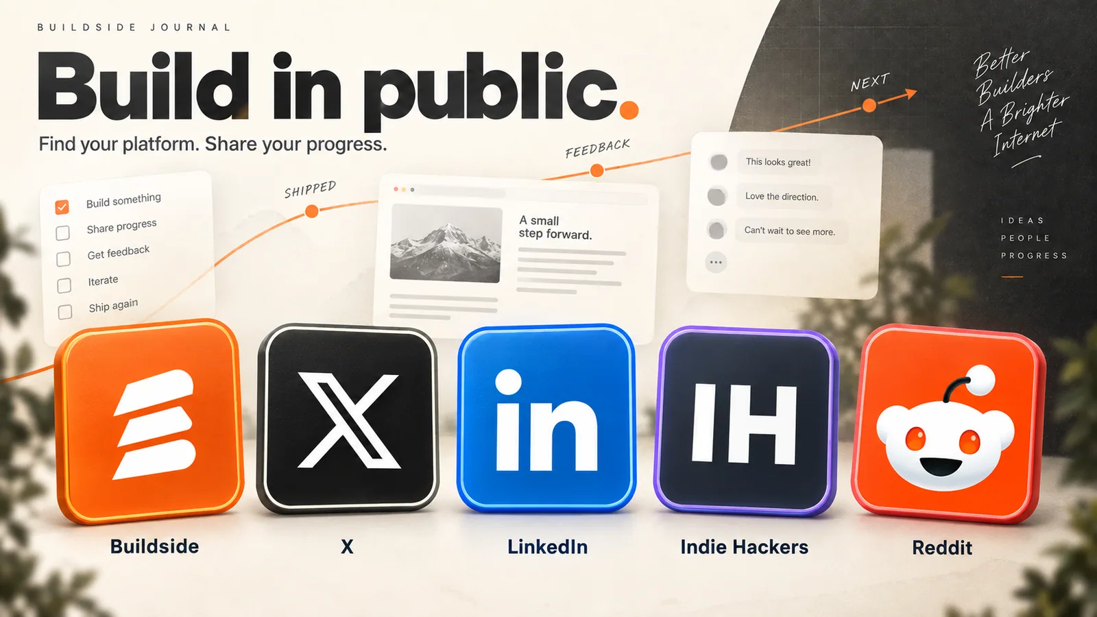 Best Platforms to Build in Public: 5 Options for Founders