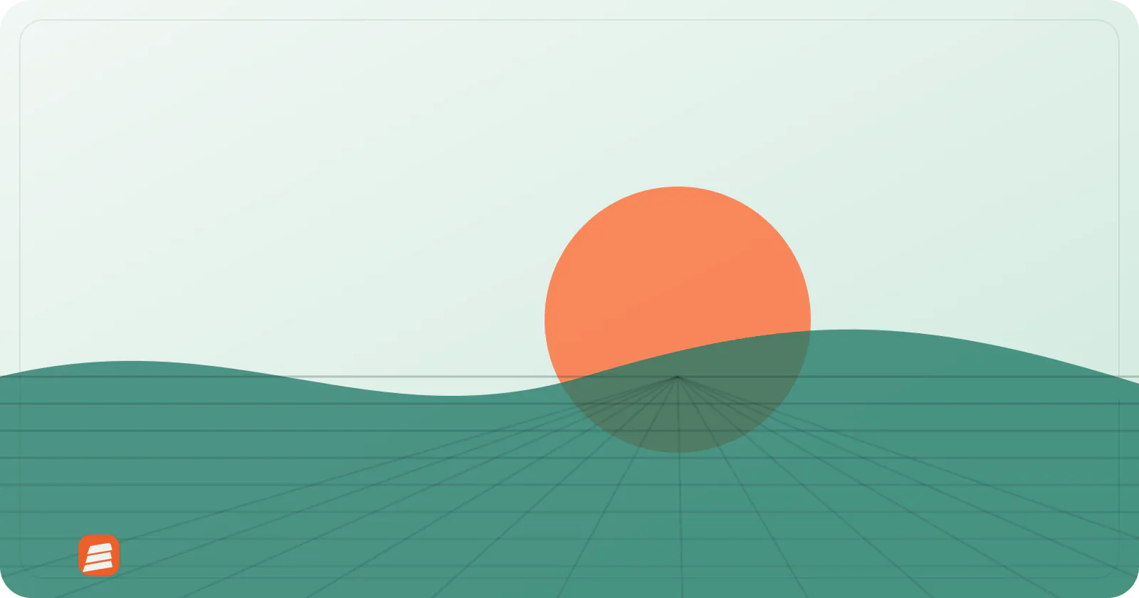 Abstract geometric cover for “When Should You End a SaaS Beta? Use Exit Criteria, Not a Calendar”.
